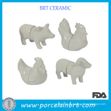 Criativo Animal Shape Ceramic Gift Card Holder Atacado